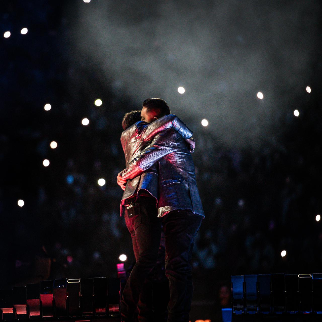 Juntos Jorge Medina y Josi Cuen La Maquina del Tiempo