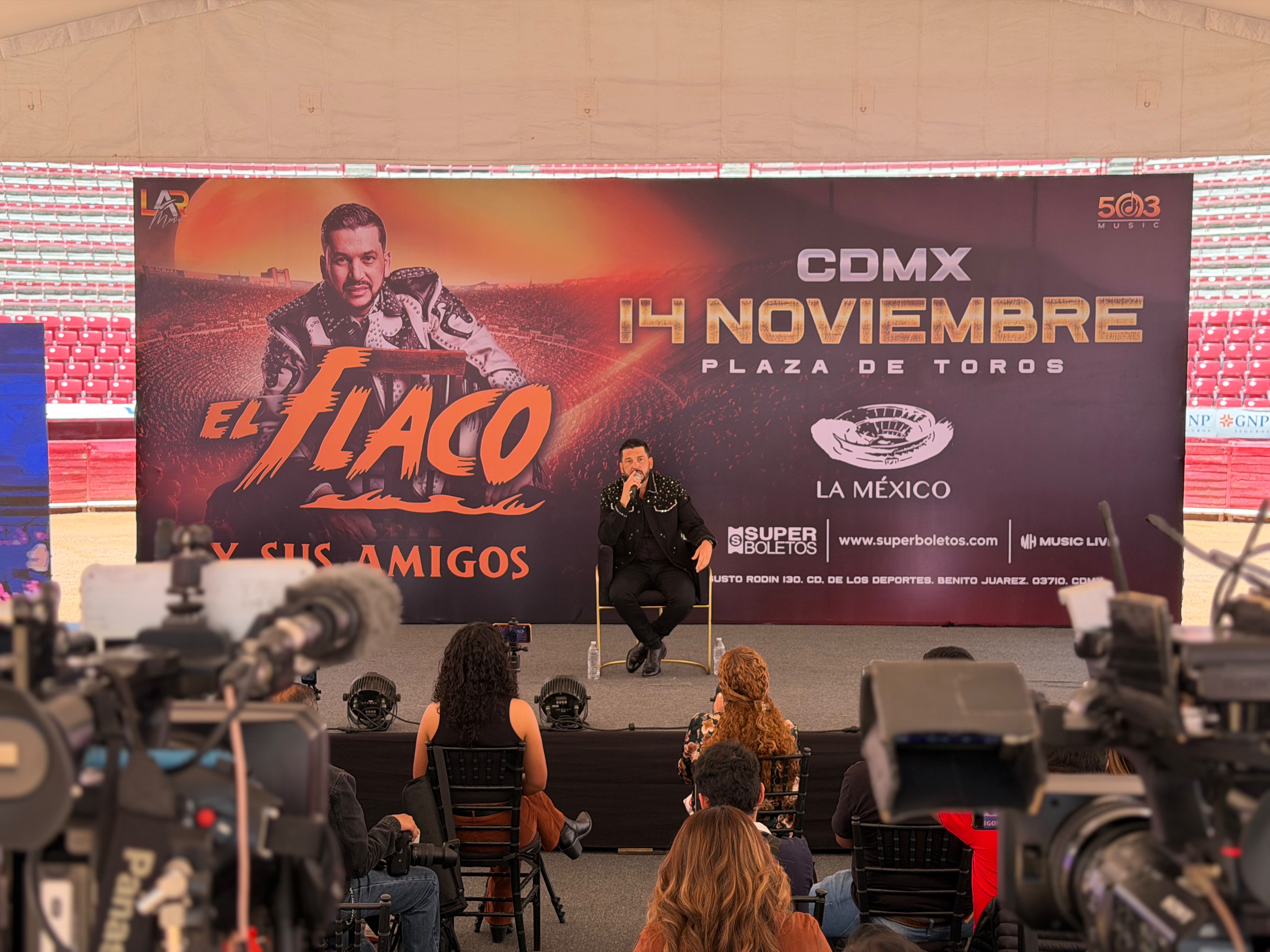 LUIS ÁNGEL “EL FLACO” HARÁ HISTORIA EN LA MÉXICO JUNTO A GRANDES AMIGOS DEL REGIONAL MEXICANO